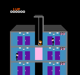 Elevator Action (Japan) In game screenshot